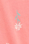 Zivame Scribbled Meadows Knit Cotton Pyjama - Desert Flower — thumbnail 6